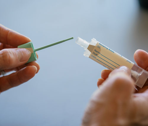 Fecal by Immunoassay test kit items