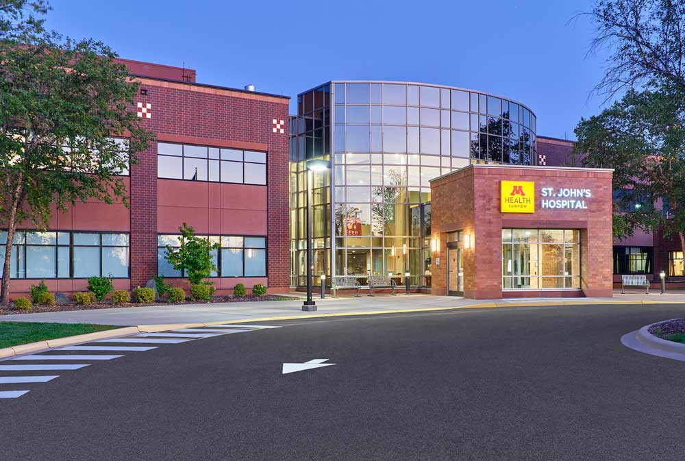 Exterior of a hospital