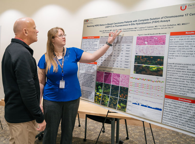 CEO Andy Theurer and Research and Development scientist Diane Wilcock