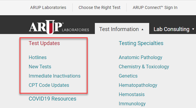 Upcoming changes to testing